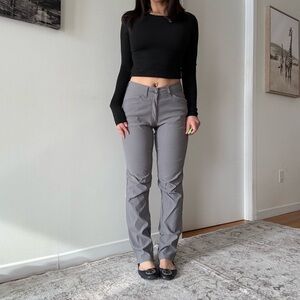 Sierra Designs Grey Mid Rise Slim Fit Sporty Pants
